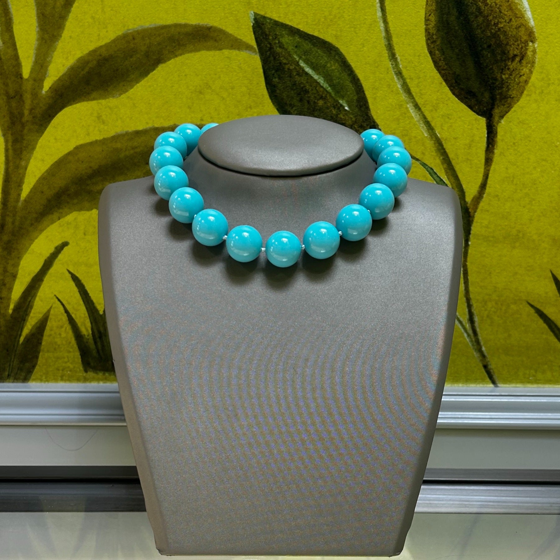 18mm Persian Blue Necklace