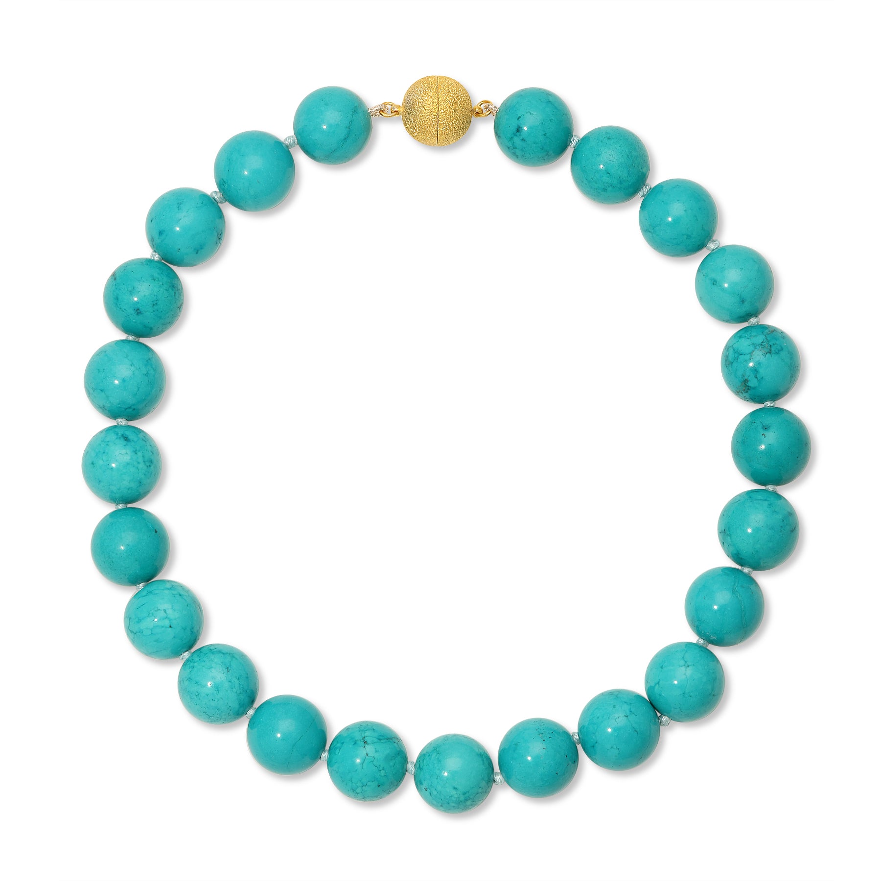 16mm Turquoise Necklace