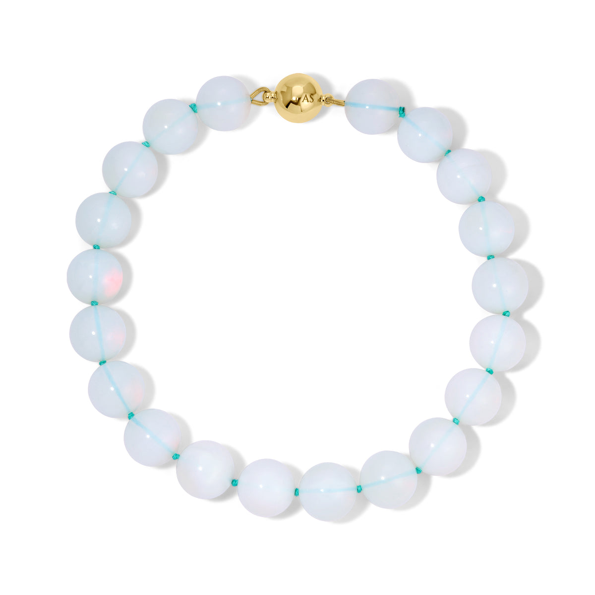 20mm Smooth Opalite Necklace