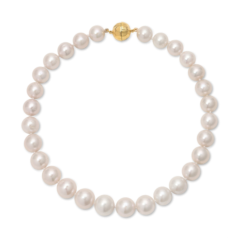 Grace White Freshwater Pearl Necklace