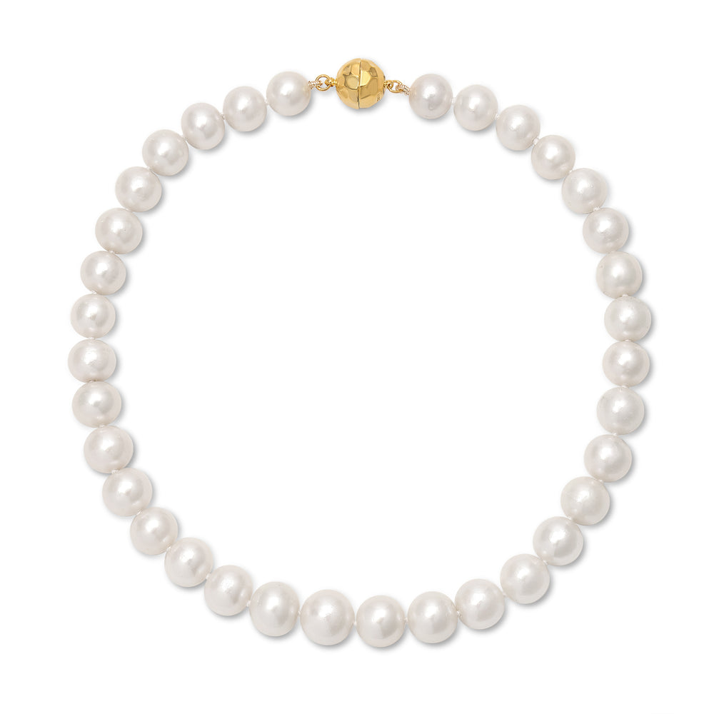 Olivia White Freshwater Pearl Necklace