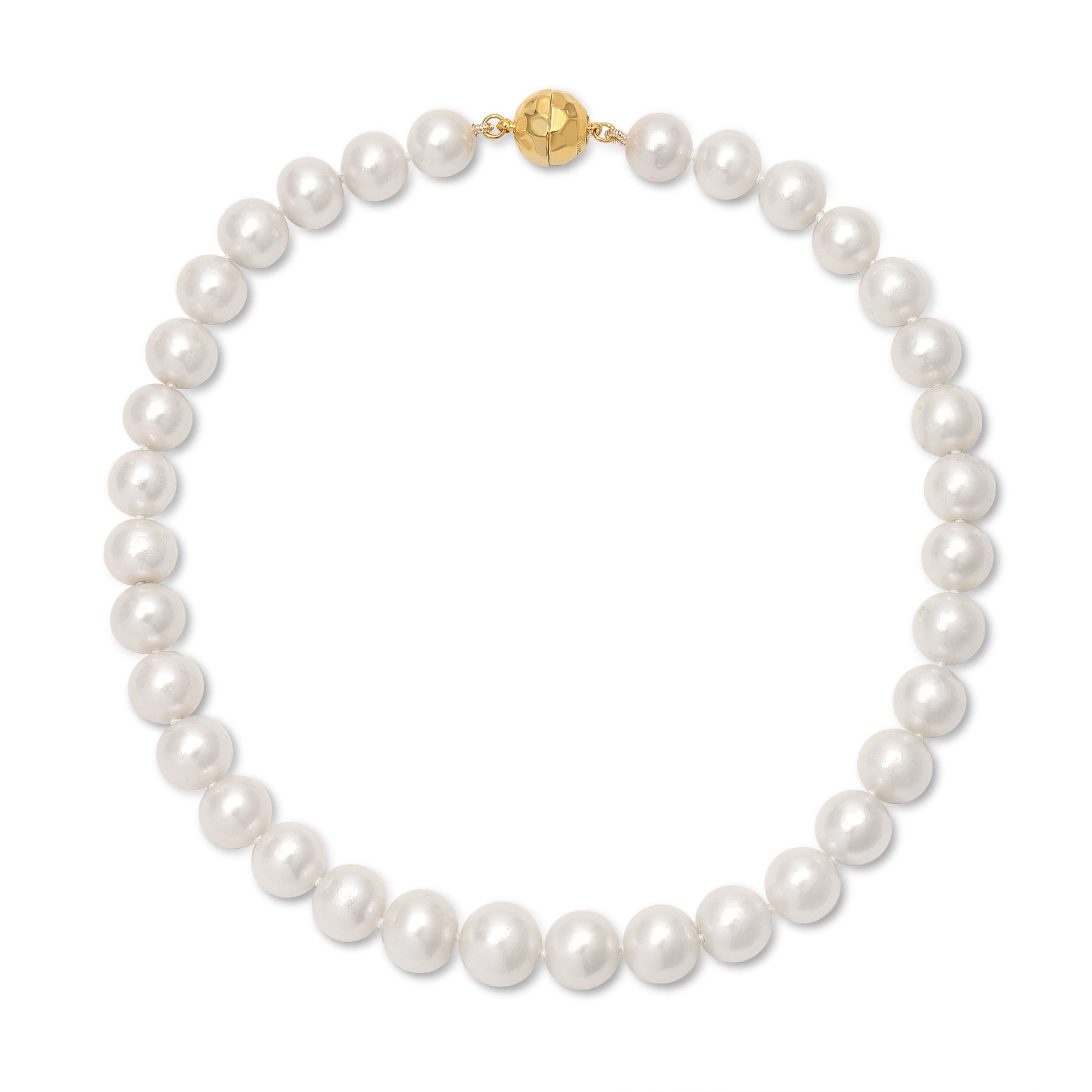 Olivia White Freshwater Pearl Necklace