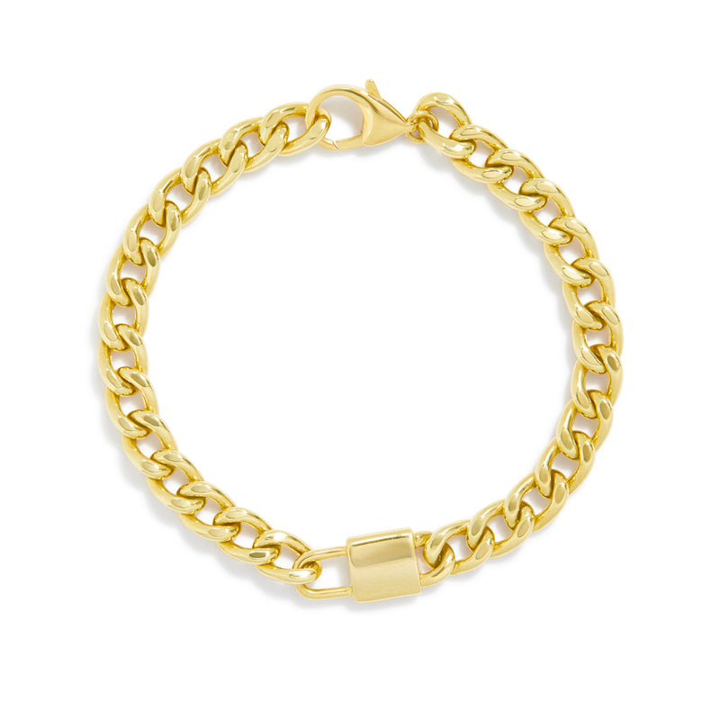 14KT Yellow Gold Lovelock Bracelet