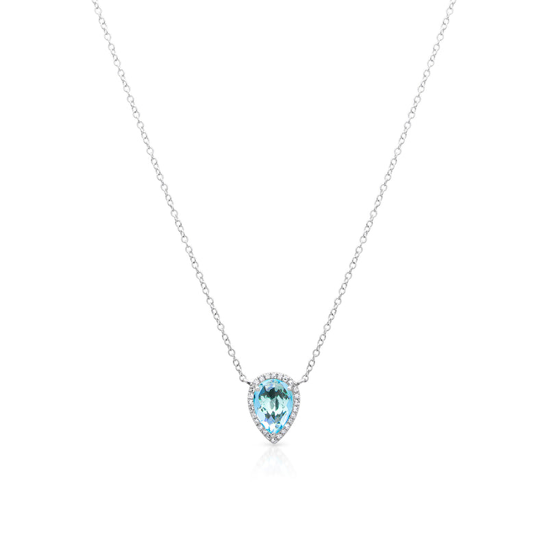 14KT White Gold Customize Your Own Sophie Necklace
