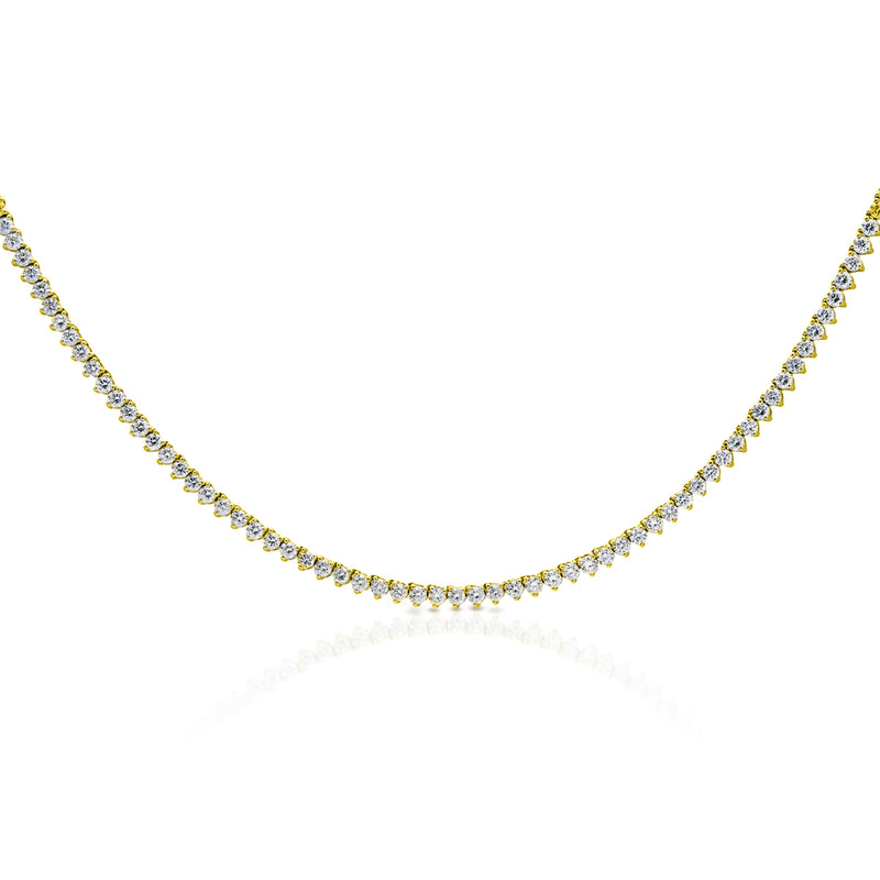 14KT Yellow Gold Diamond Liora Necklace