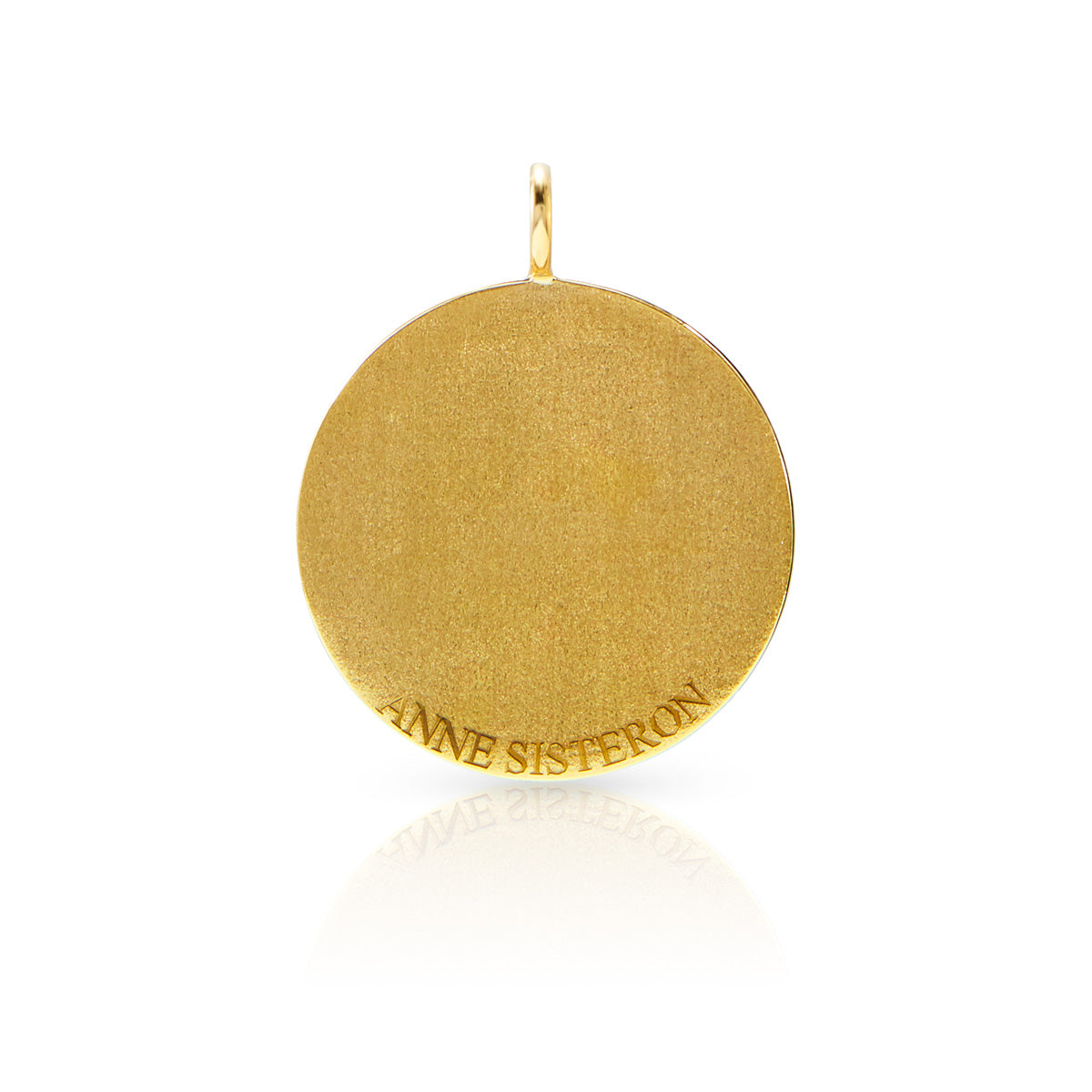 14KT Yellow Gold Diamond Helm of Awe Medallion Charm