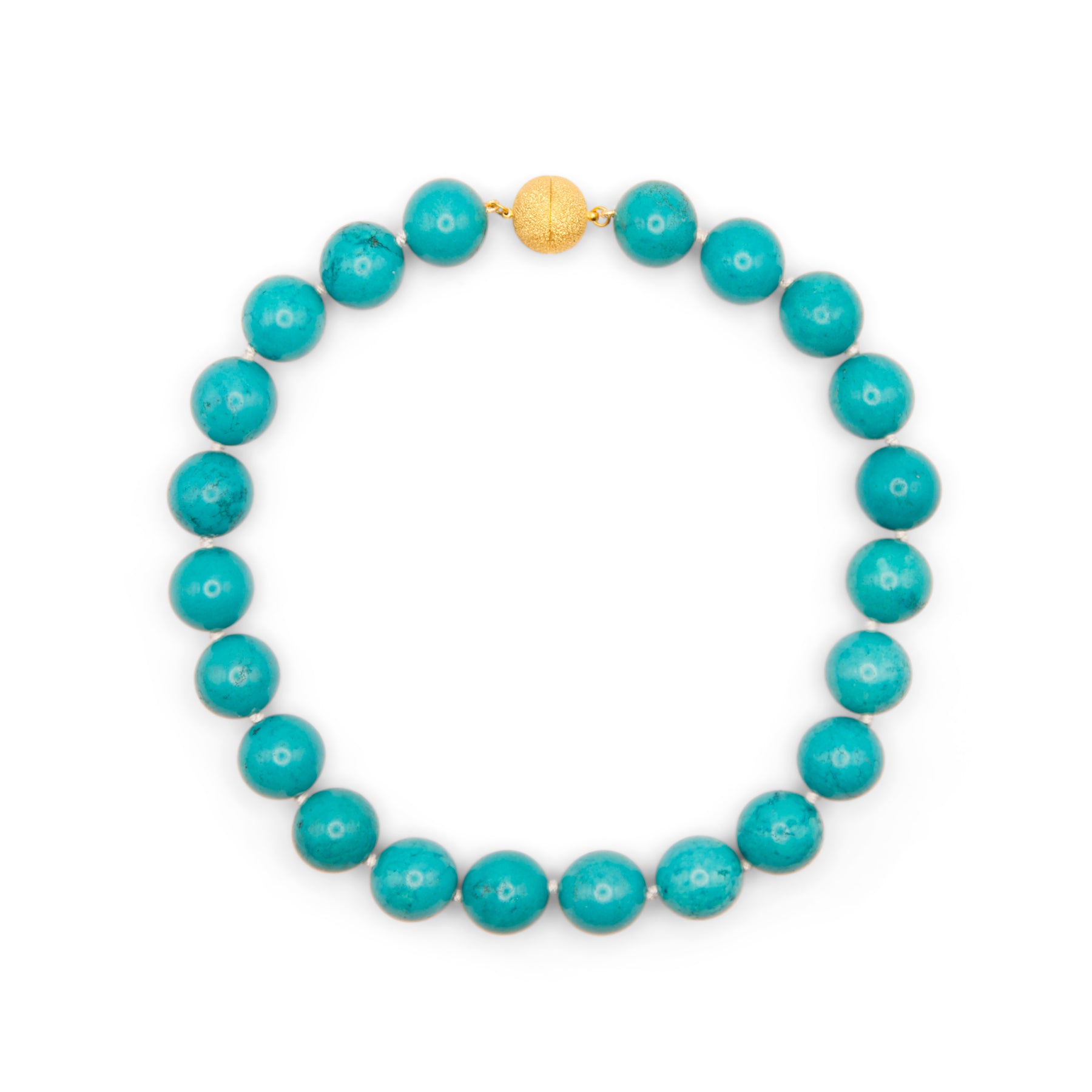 16mm Turquoise Necklace