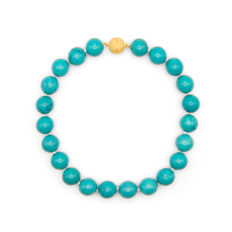 16mm Turquoise Necklace