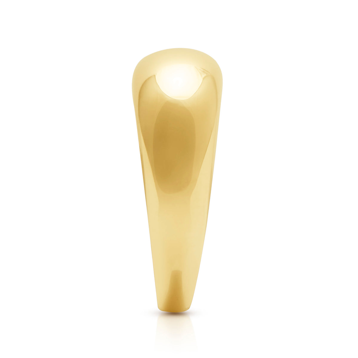 14KT Yellow Gold Copenhagen Dome Ring