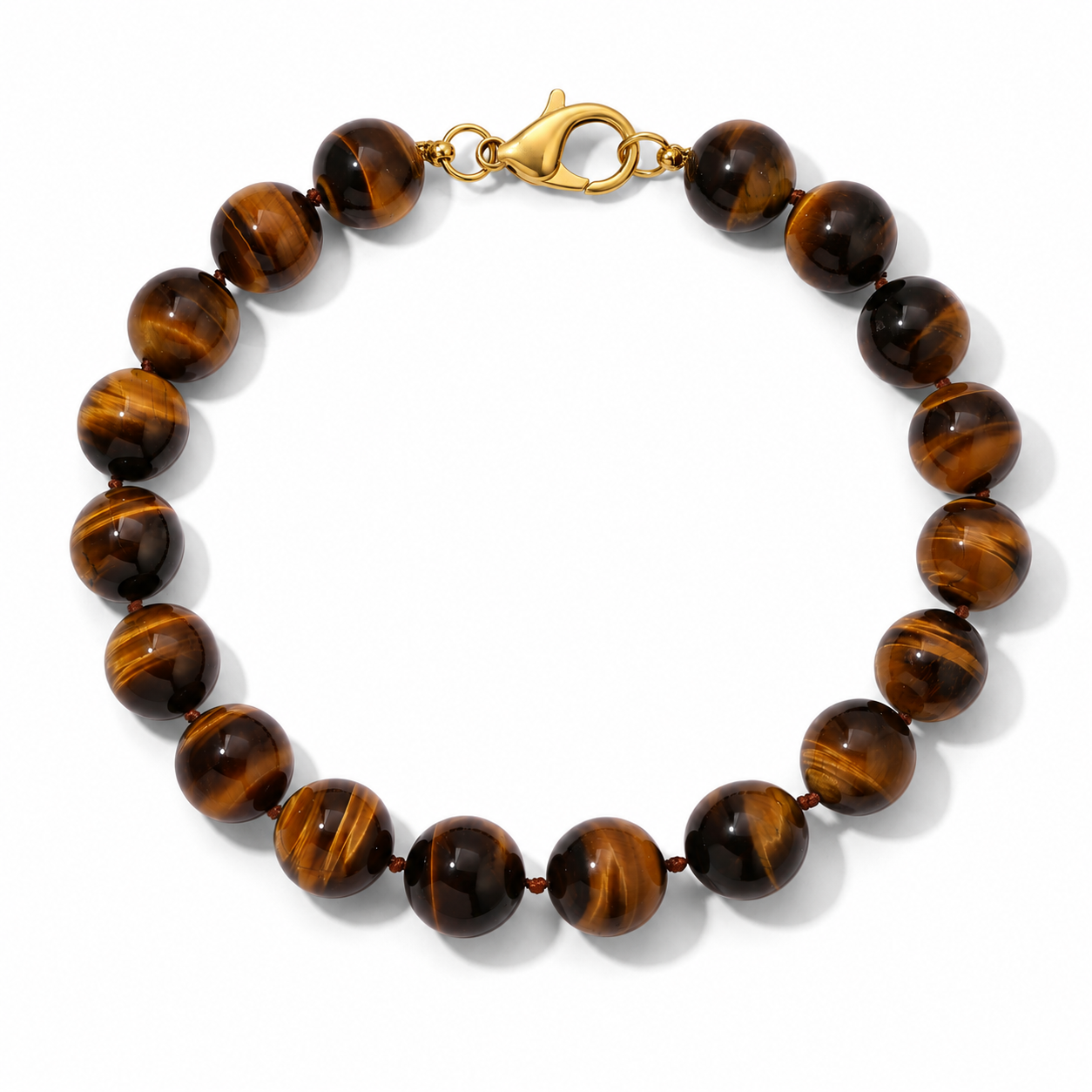 20mm Tiger's Eye Necklace