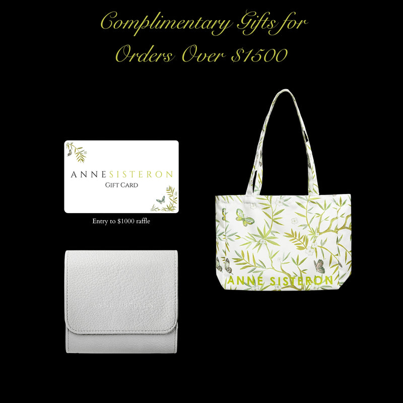 Complimentary Gifts for Orders over $1500