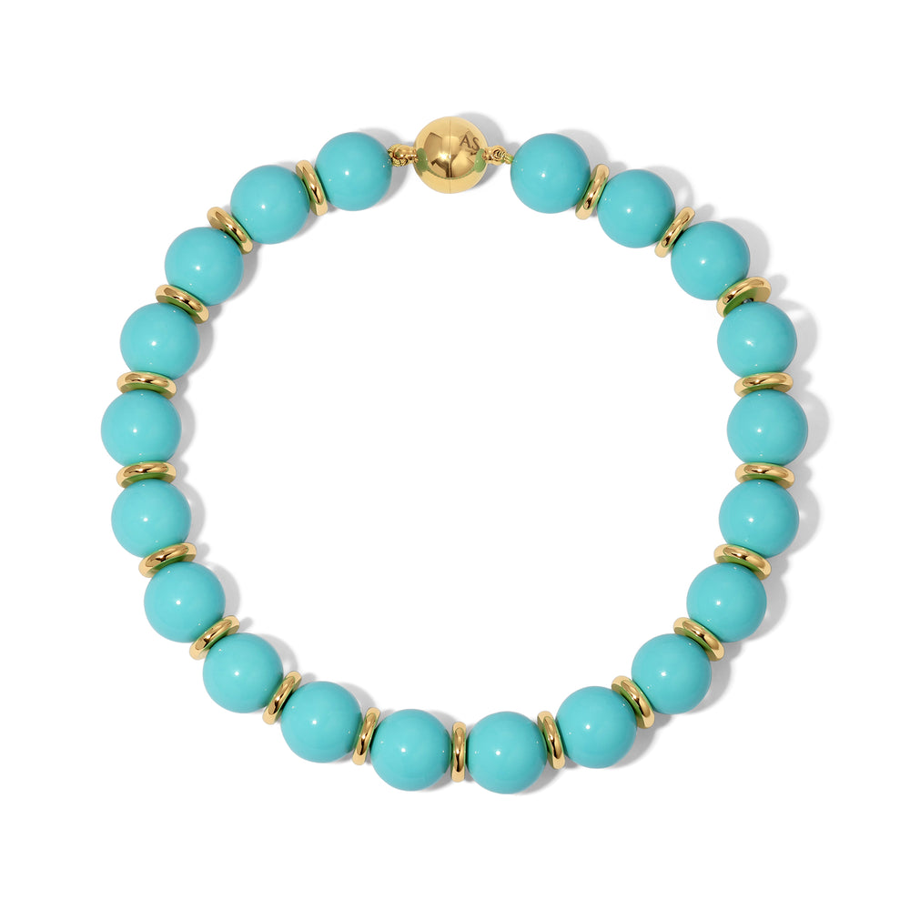 16mm Persian Blue Amira Necklace
