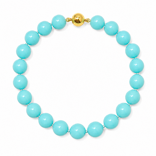 14mm Persian Blue Necklace