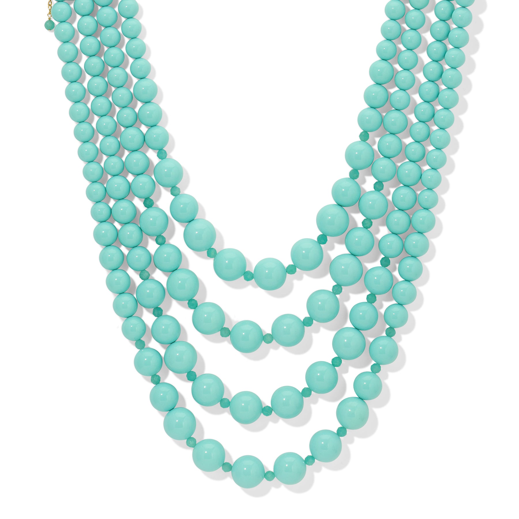Persian Blue Faceted Amazonite Lulu Necklace