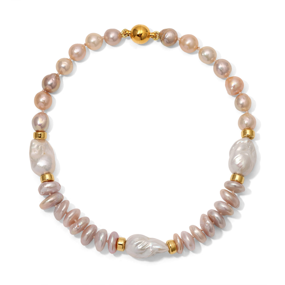 Pink Pearl Sacha Necklace