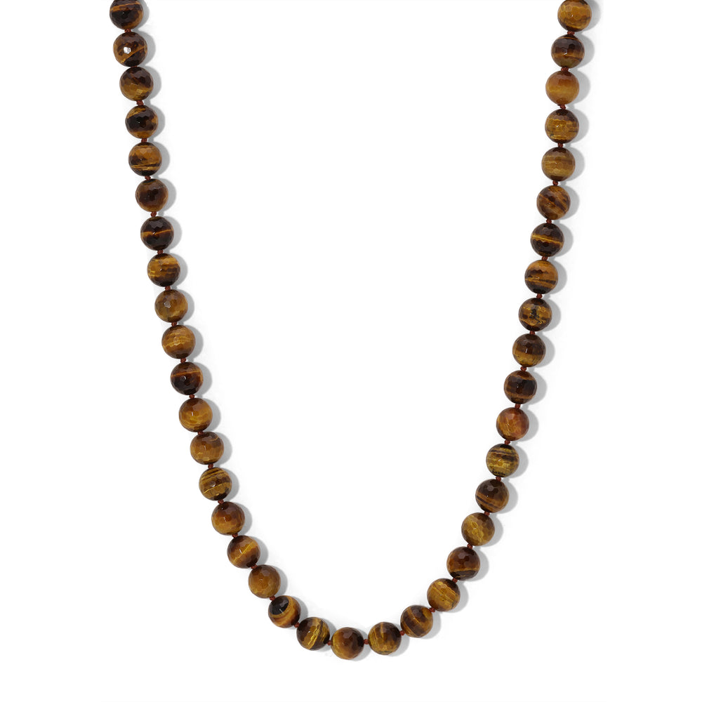 14mm Tiger's Eye Necklace