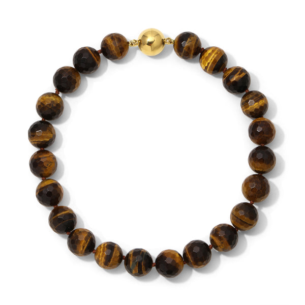 16mm Tiger's Eye Necklace