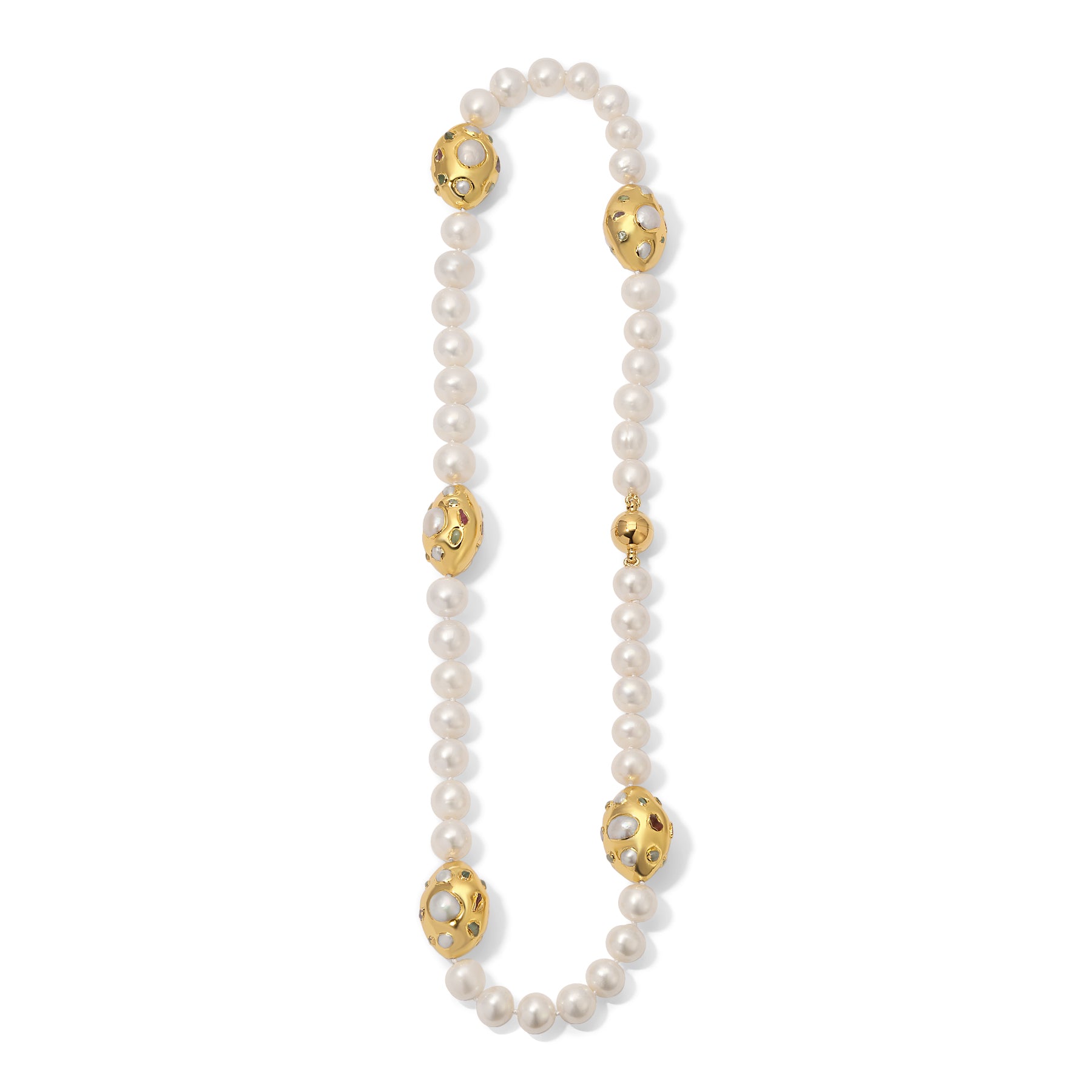 White Pearl Seraphina Necklace