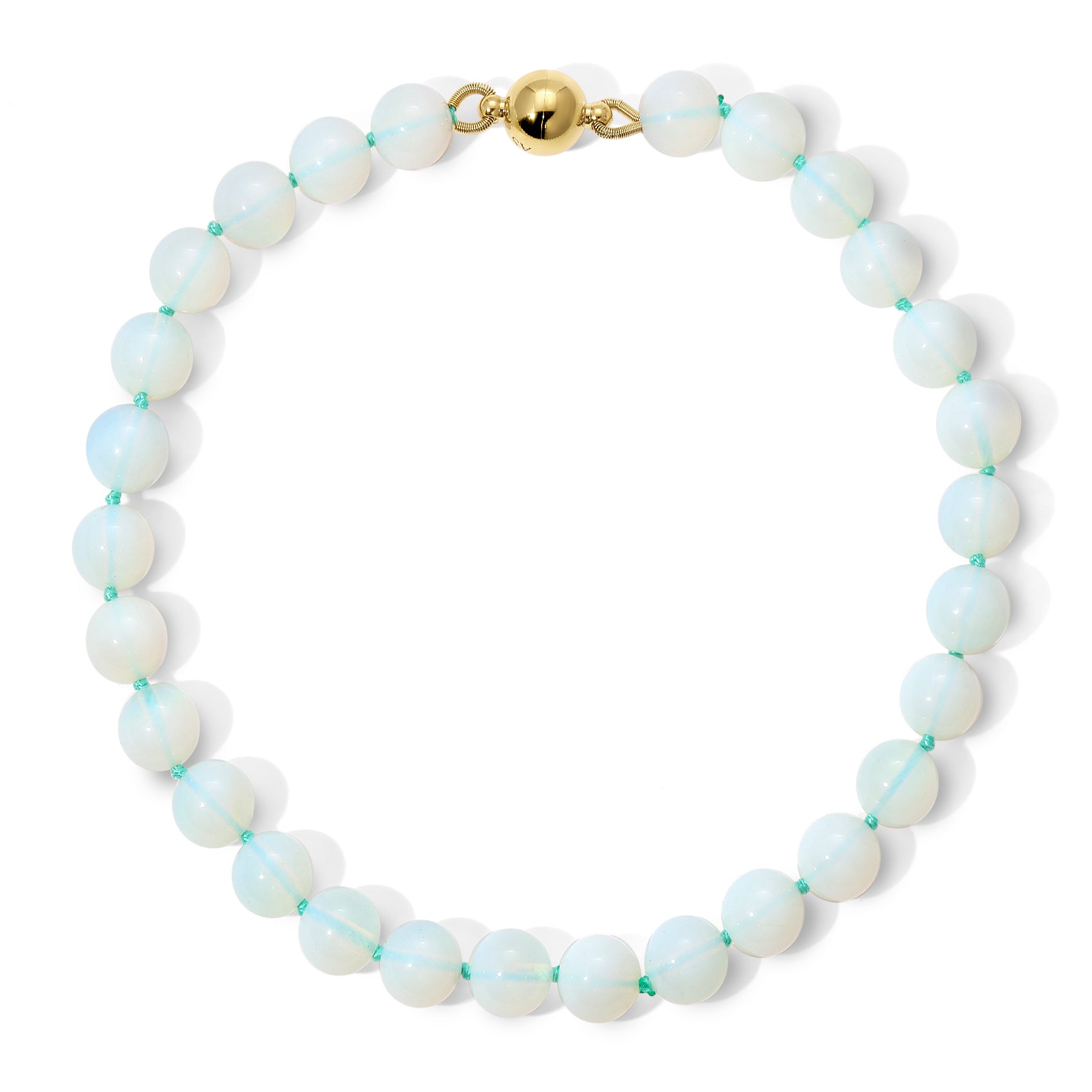 12mm Smooth Opal Necklace