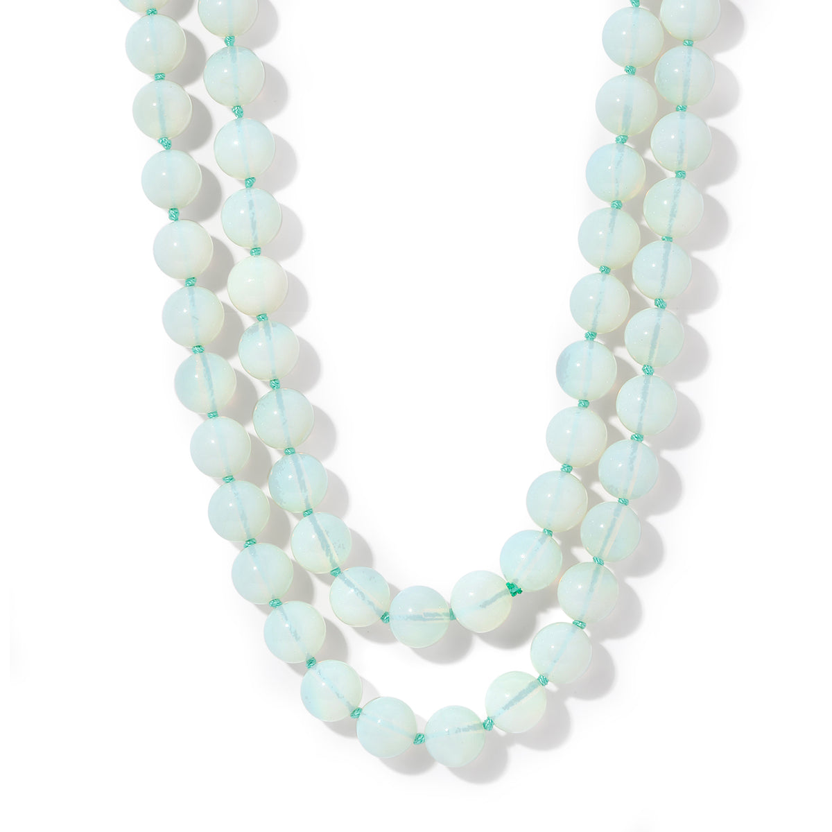 12mm Smooth Opalite Necklace