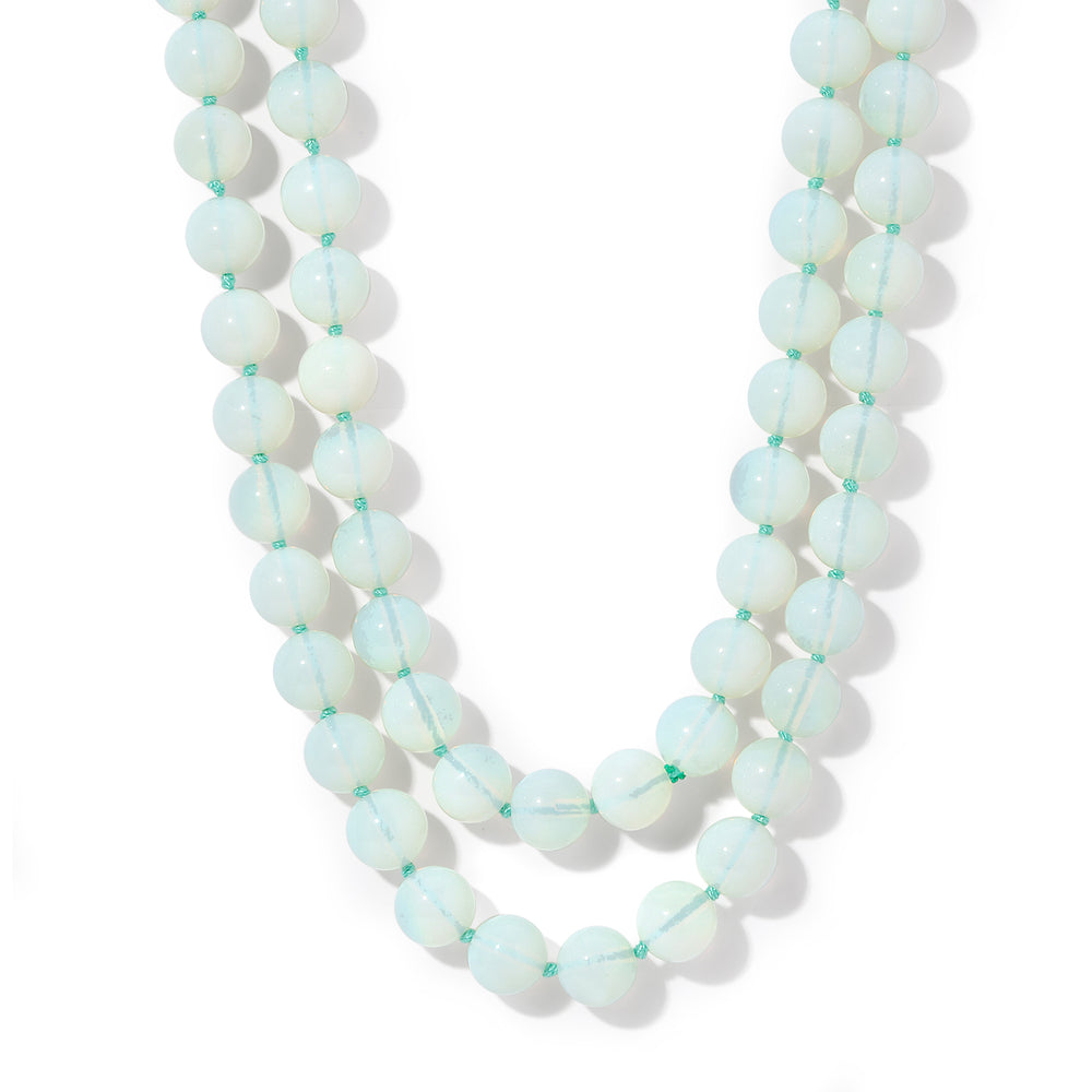 12mm Smooth Opal Necklace