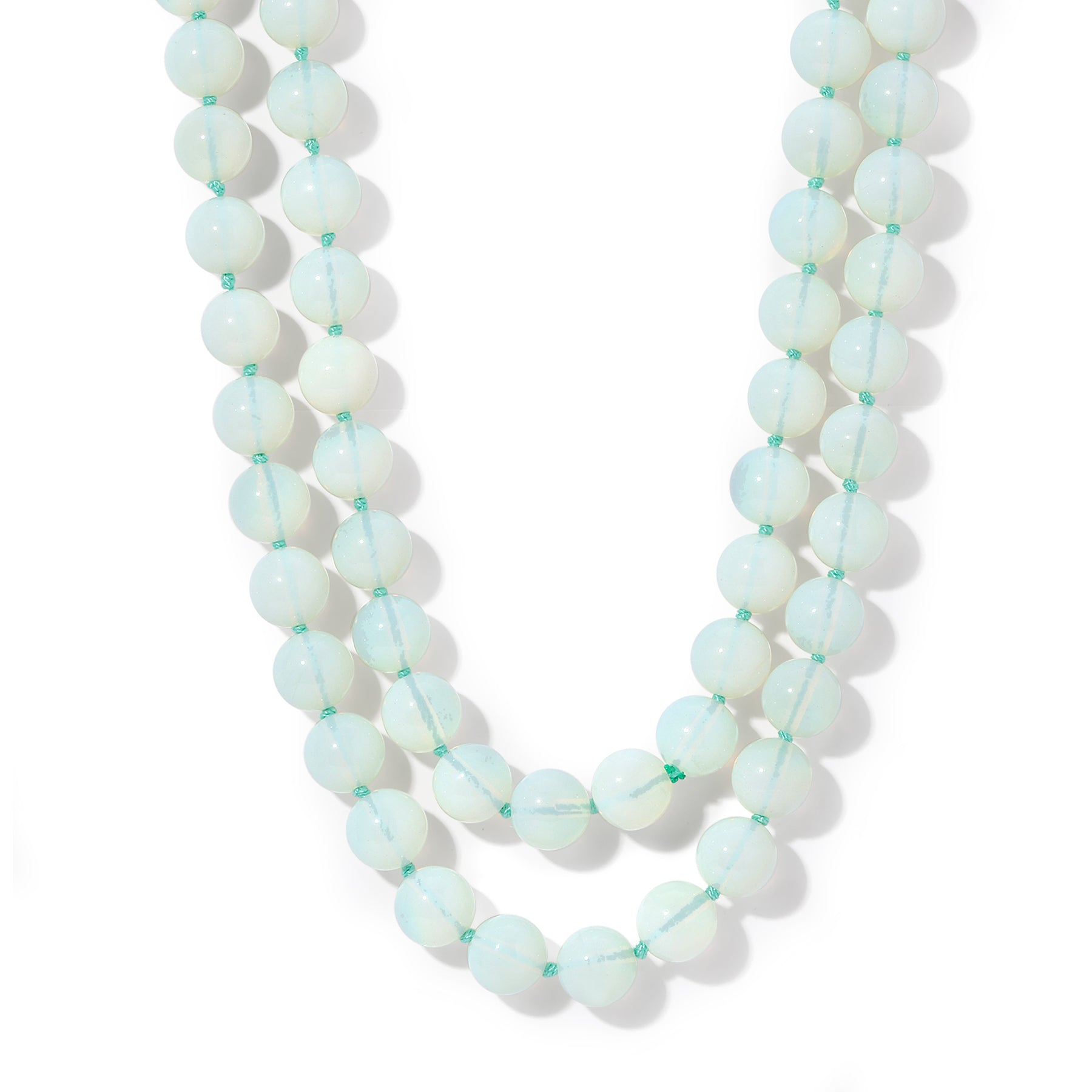12mm Smooth Opal Necklace