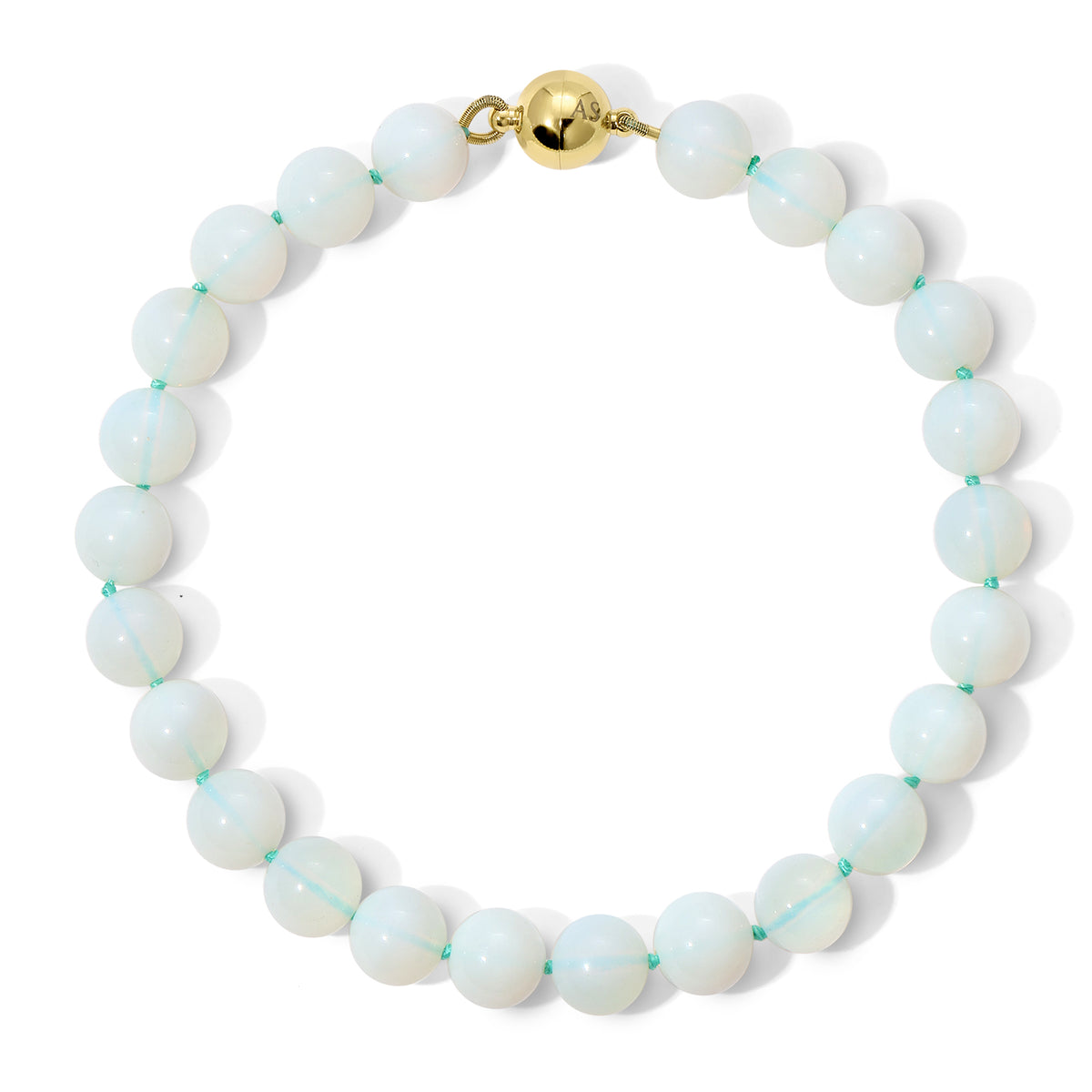 14mm Smooth Opalite Necklace