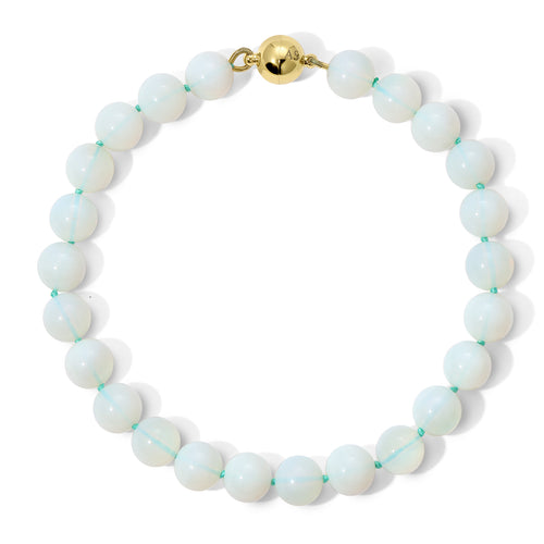 14mm Smooth Opalite Necklace