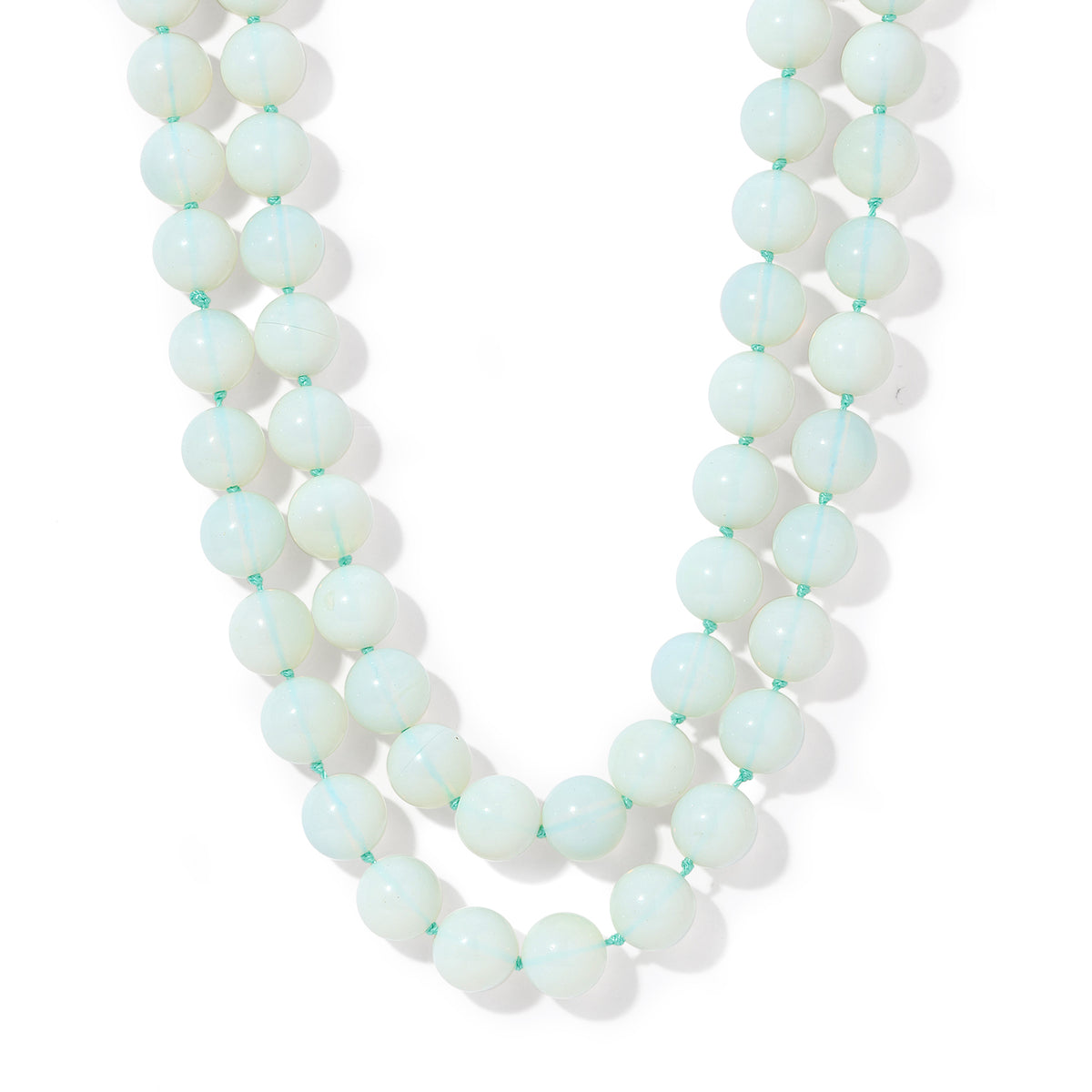 14mm Smooth Opalite Necklace