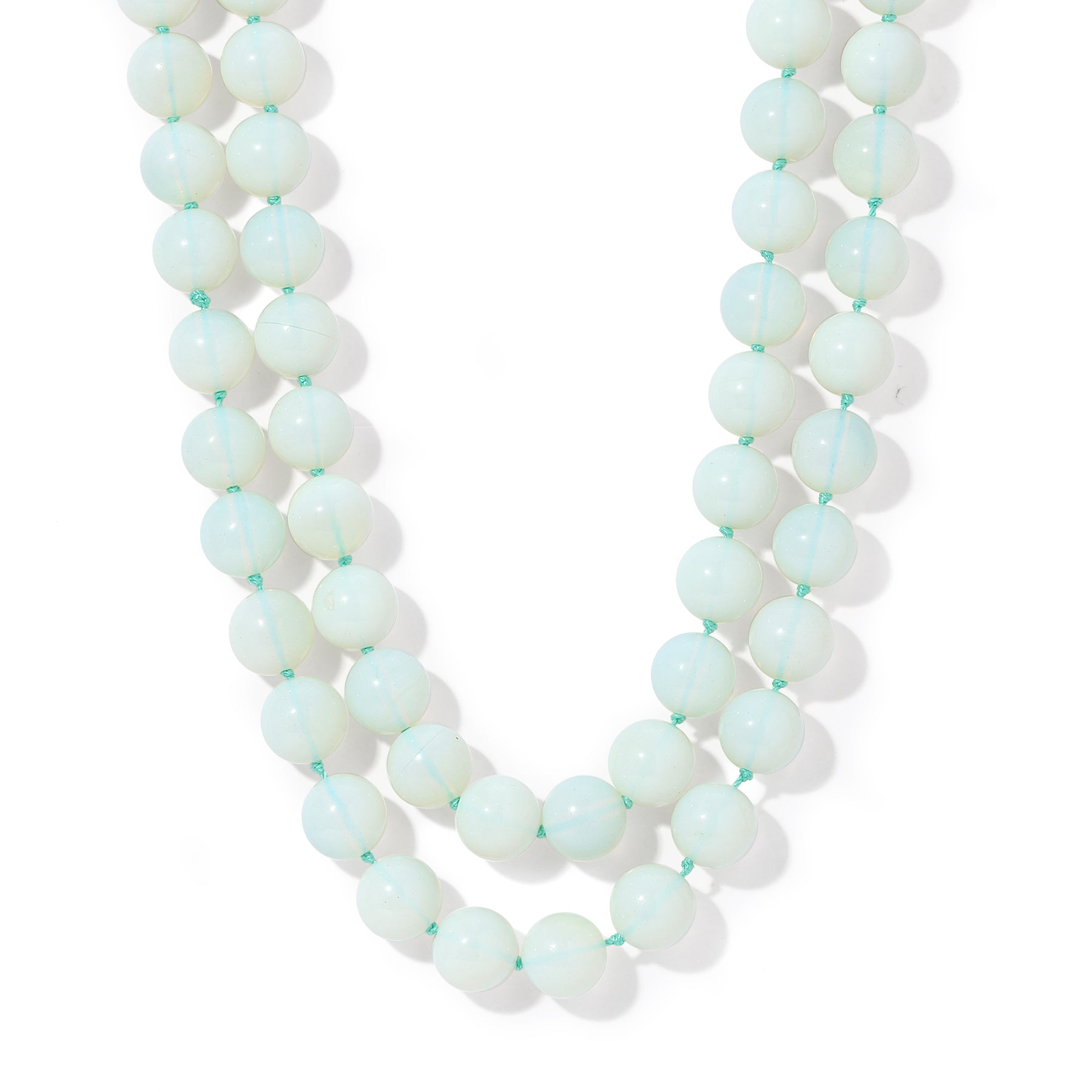 14mm Smooth Opal Necklace
