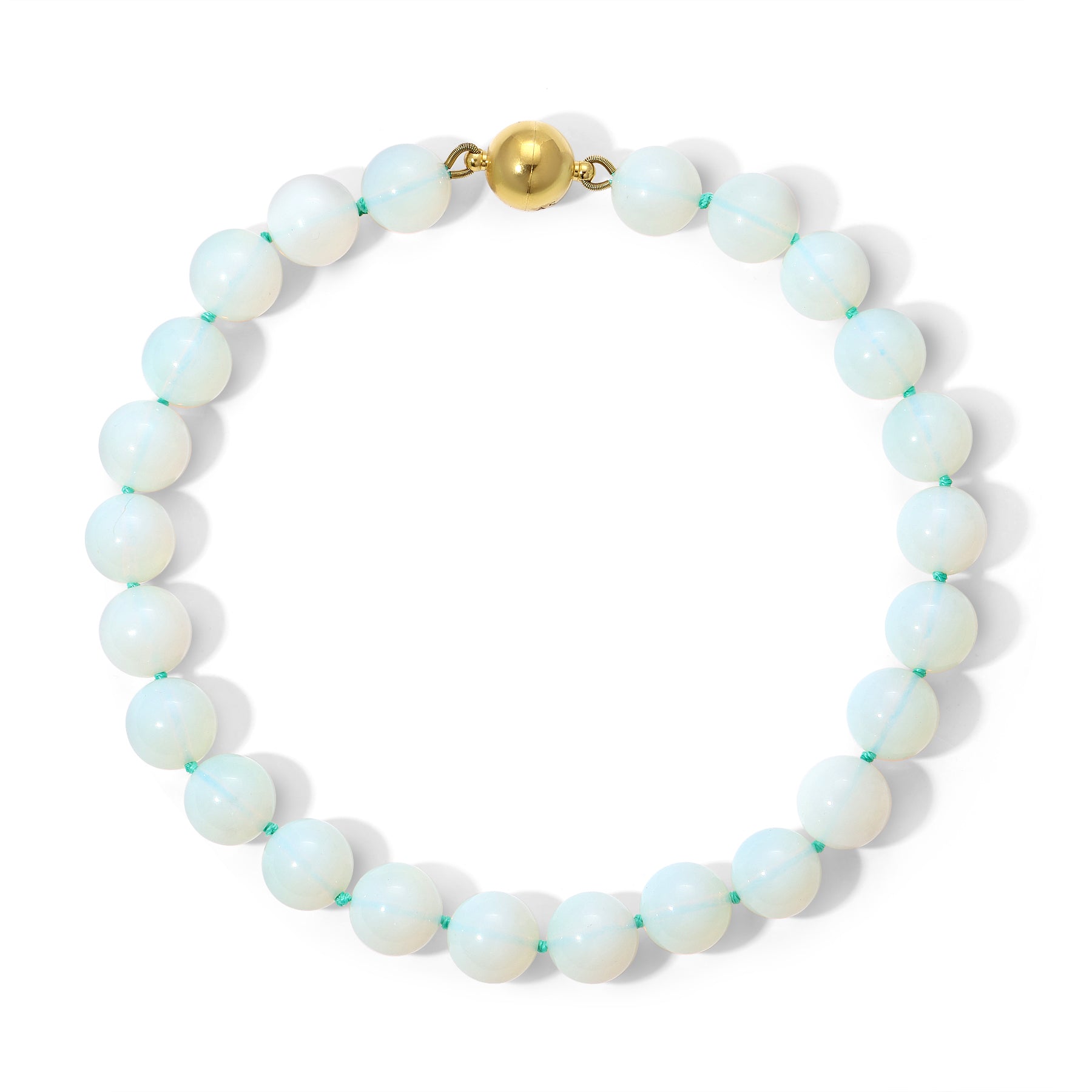 18mm Smooth Opal Necklace