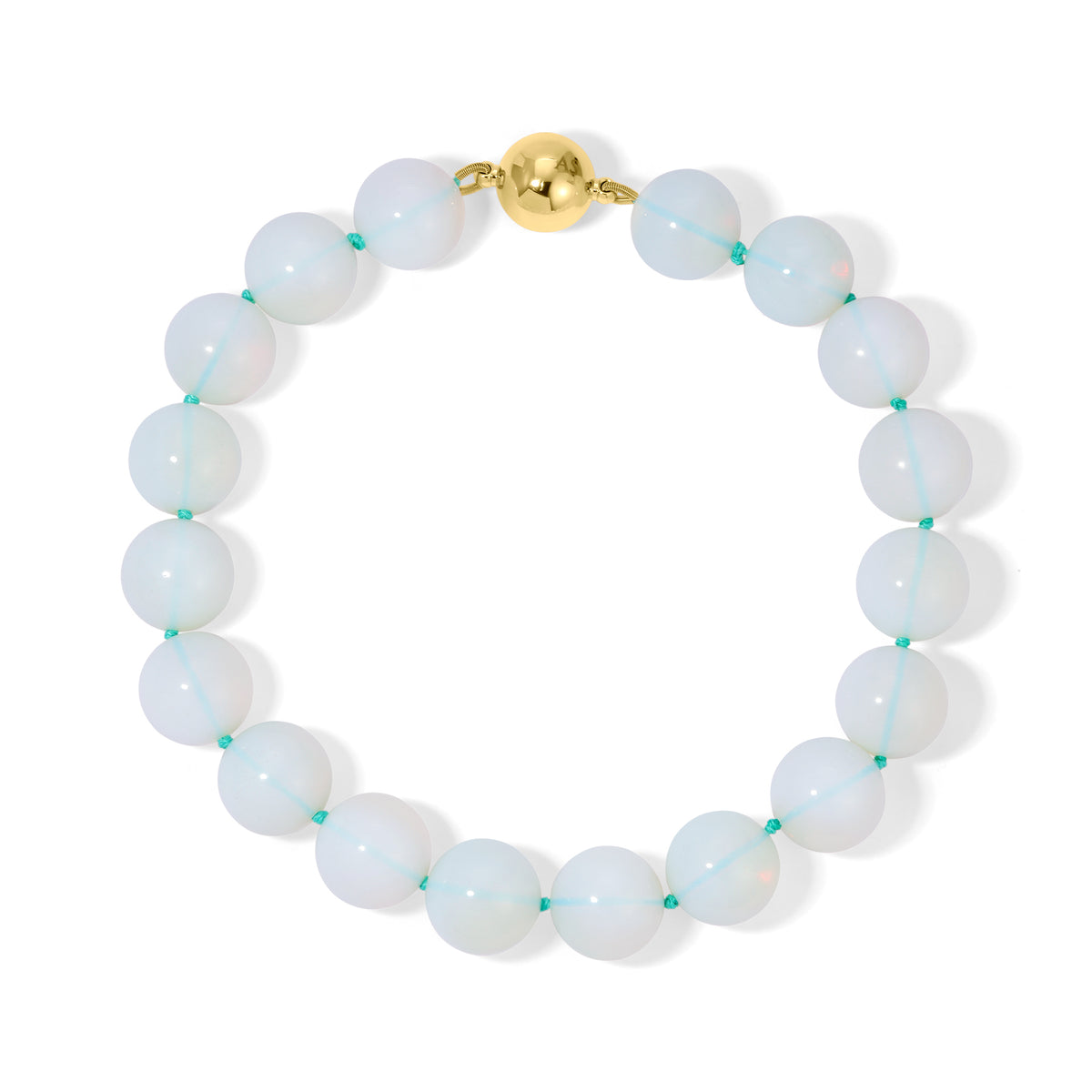 20mm Smooth Opalite Necklace