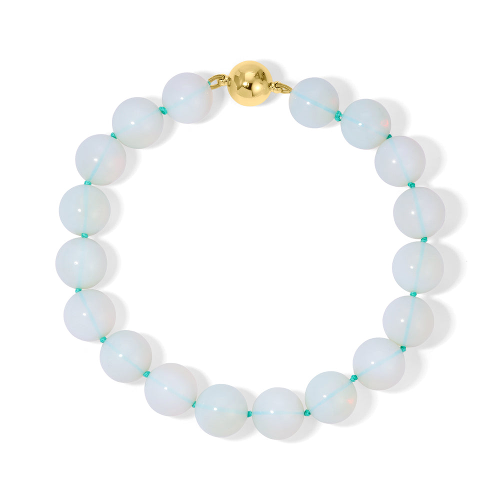 20mm Smooth Opal Necklace