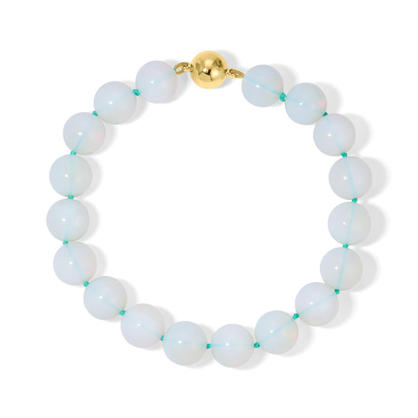 20mm Smooth Opal Necklace