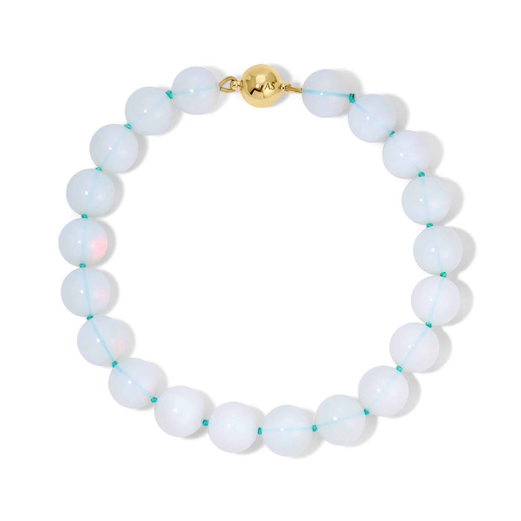 20mm Smooth Opal Necklace