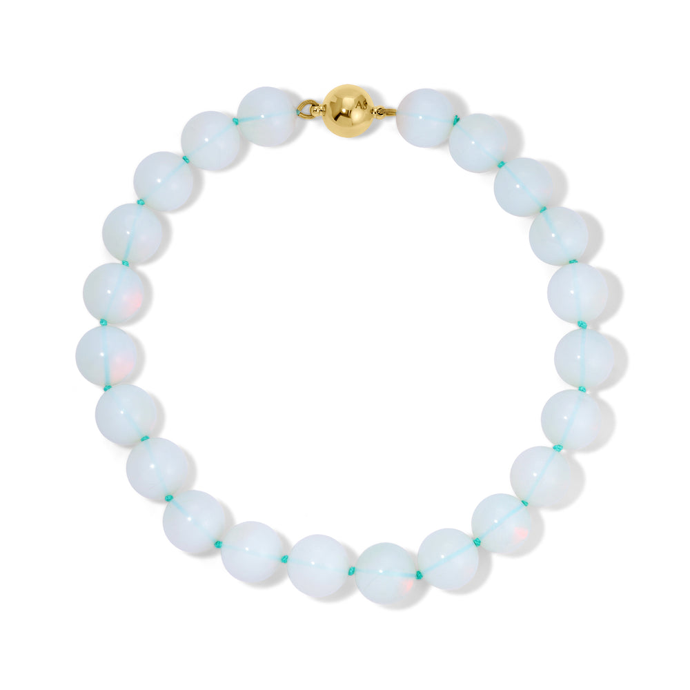 20mm Smooth Opal Necklace