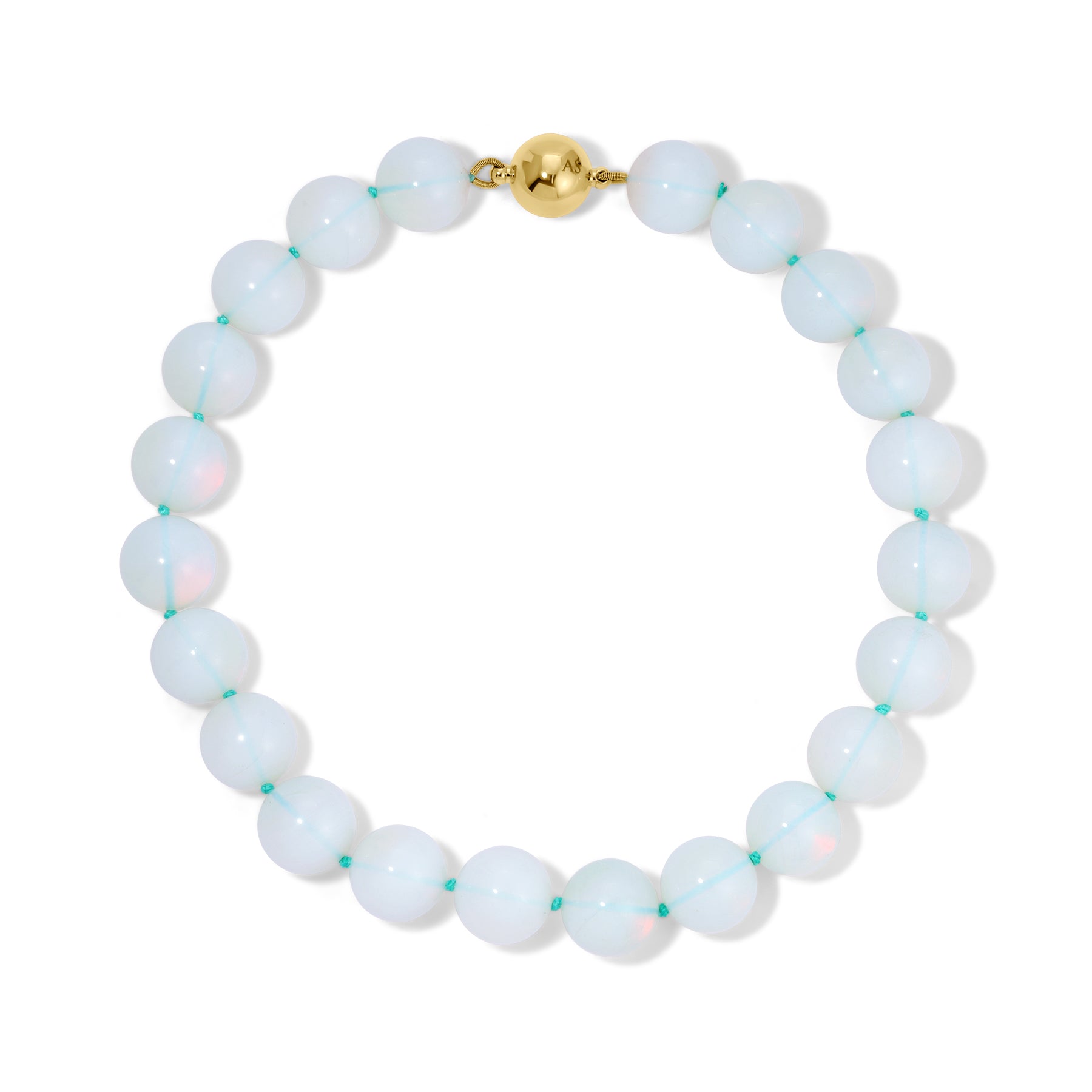 20mm Smooth Opal Necklace