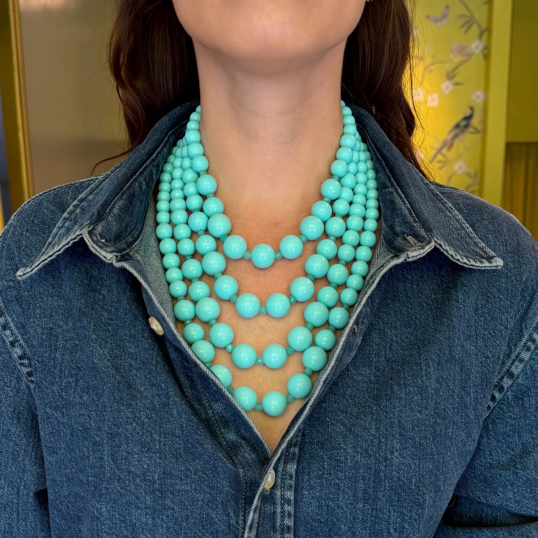 Persian Blue Faceted Amazonite Lulu Necklace – Anne Sisteron
