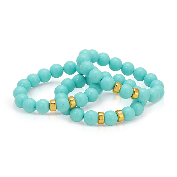 Persian Blue Stretch Bracelet