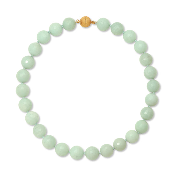 14mm Amazonite Necklace
