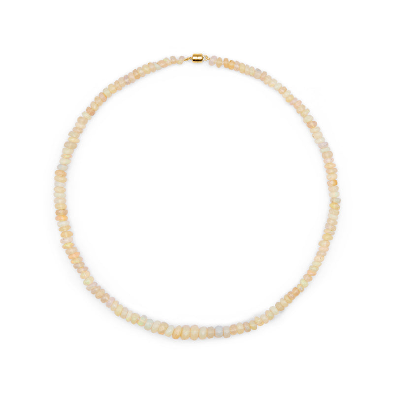Faceted Opal Necklace
