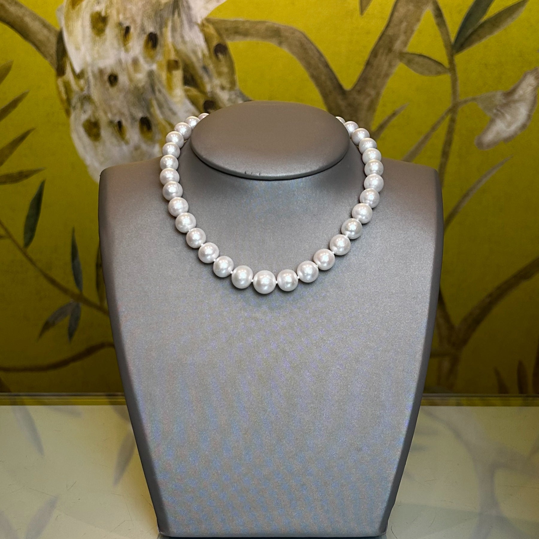 Olivia White Freshwater Pearl Necklace