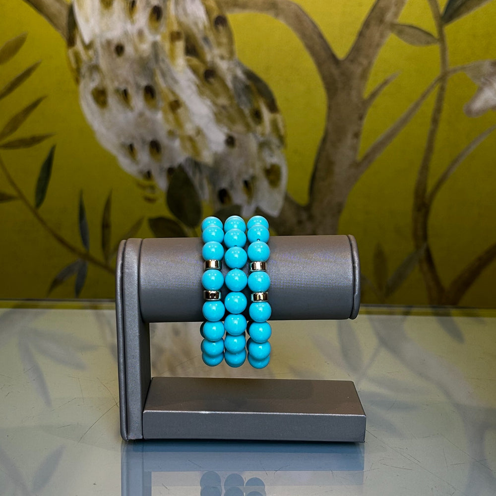 Persian Blue Stretch Bracelet