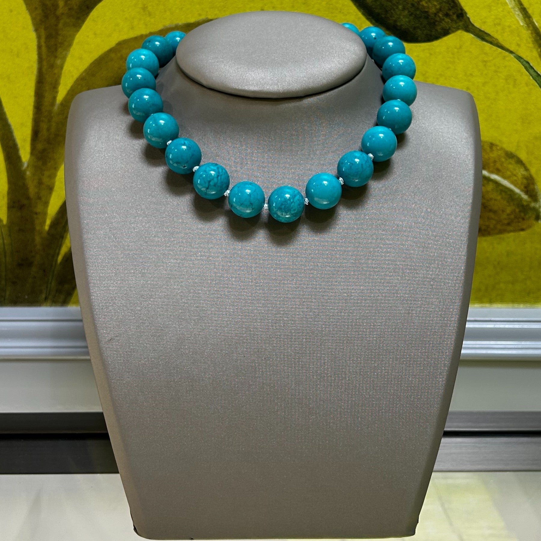 16mm Turquoise Necklace