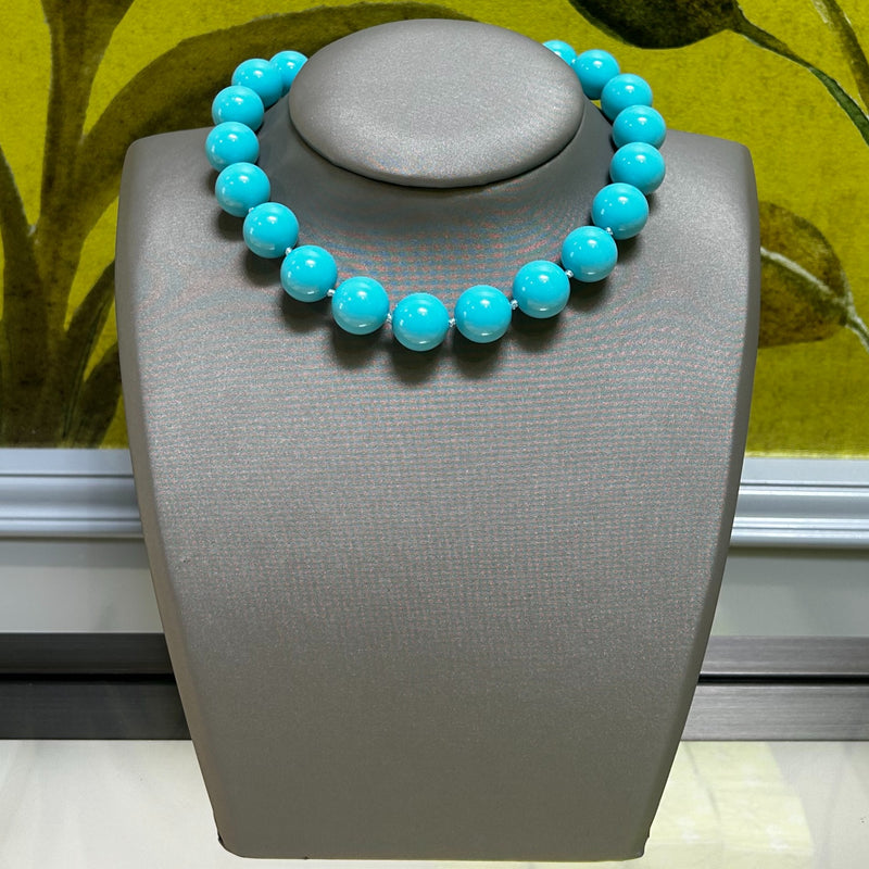 16mm Persian Blue Necklace