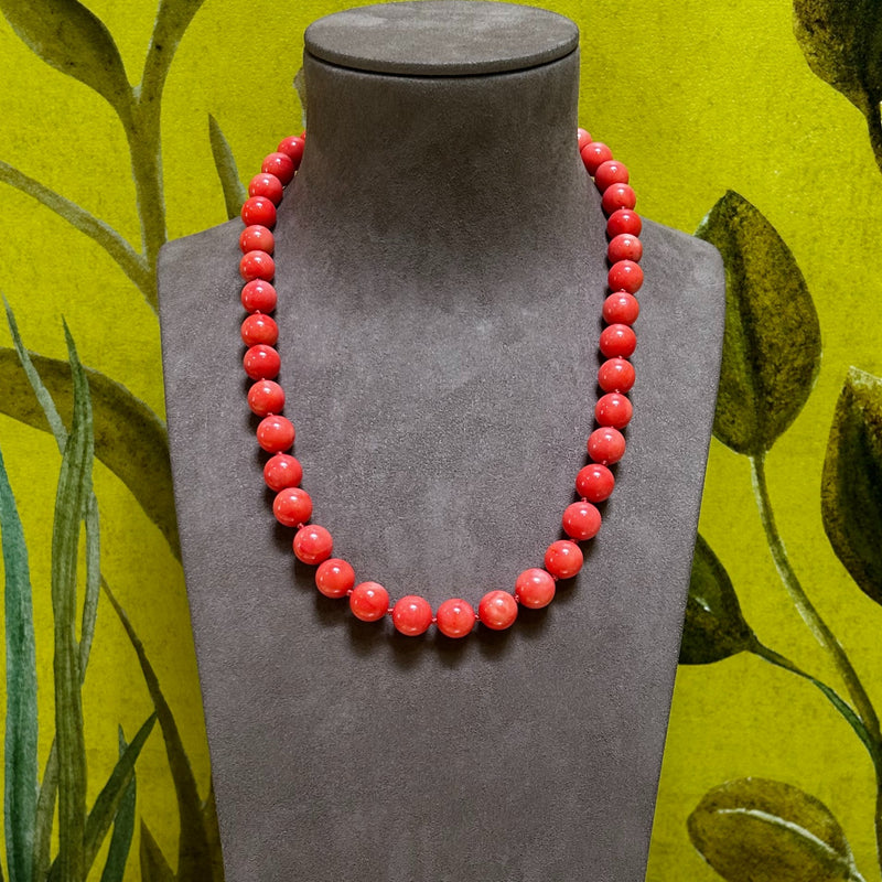 Bamboo Coral Necklace