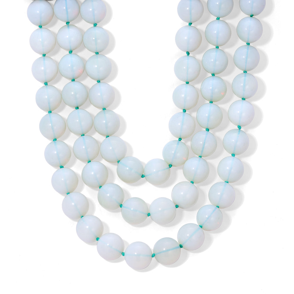 20mm Smooth Opal Necklace