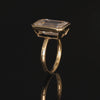 Video of 10.08ct Emerald Cut Lab Grown Diamond Ring Set in 18KT Yellow Gold
