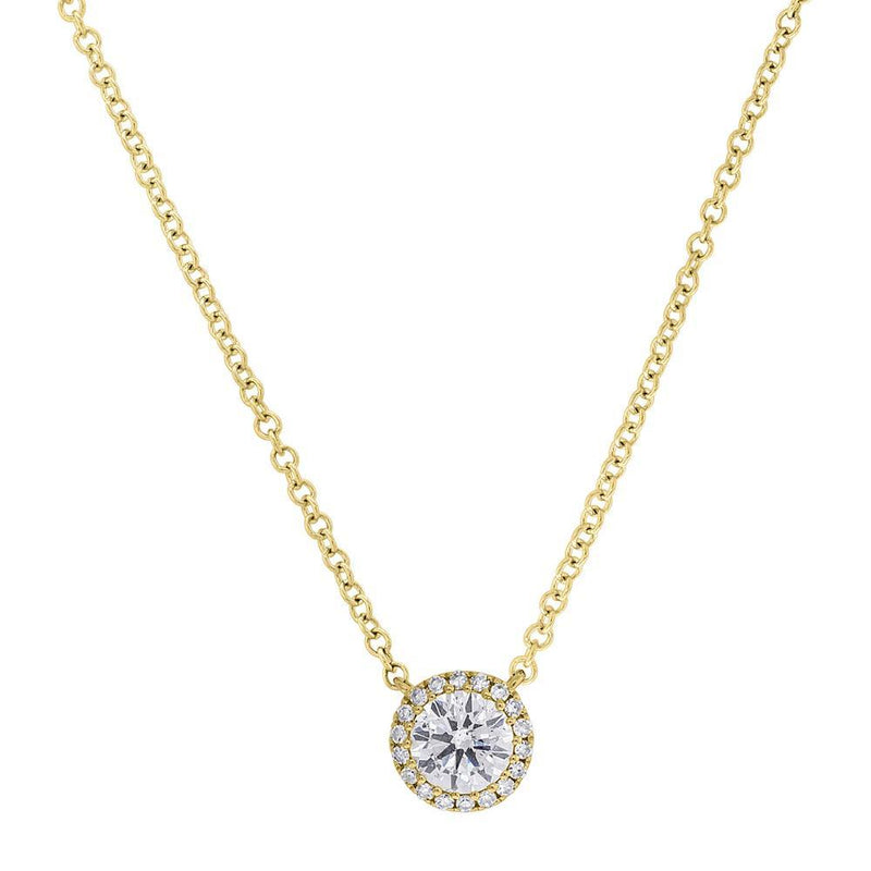 14KT Yellow Gold Diamond Luxe Ava Necklace