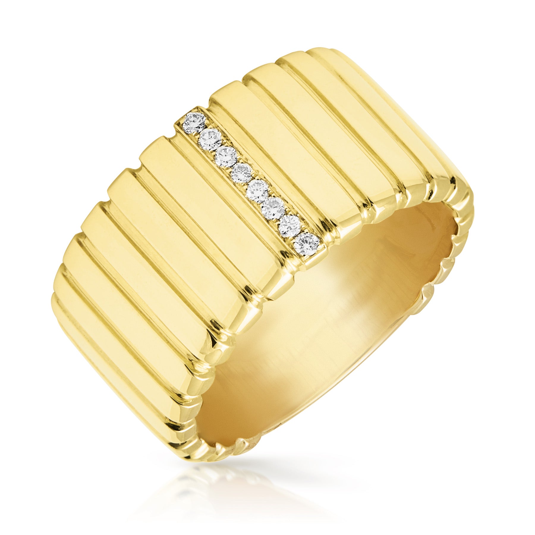 14KT Yellow Gold Diamond Athena Ring